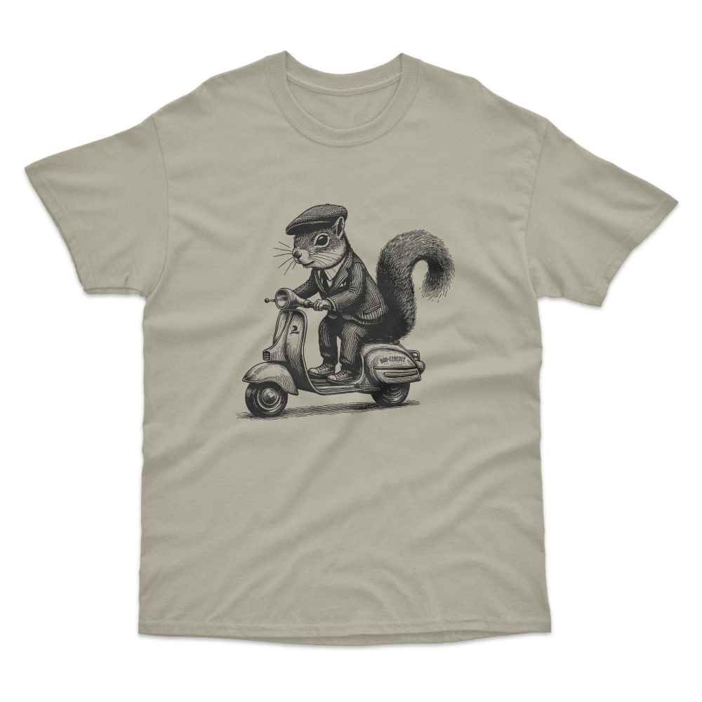 Scooter Squirrel T-Shirt