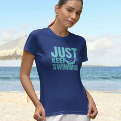 Women's Just Keep Swimming T-Shirt