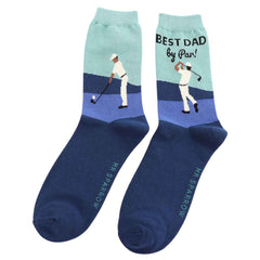 Mr Sparrow Best Dad By Par! Socks (Men)