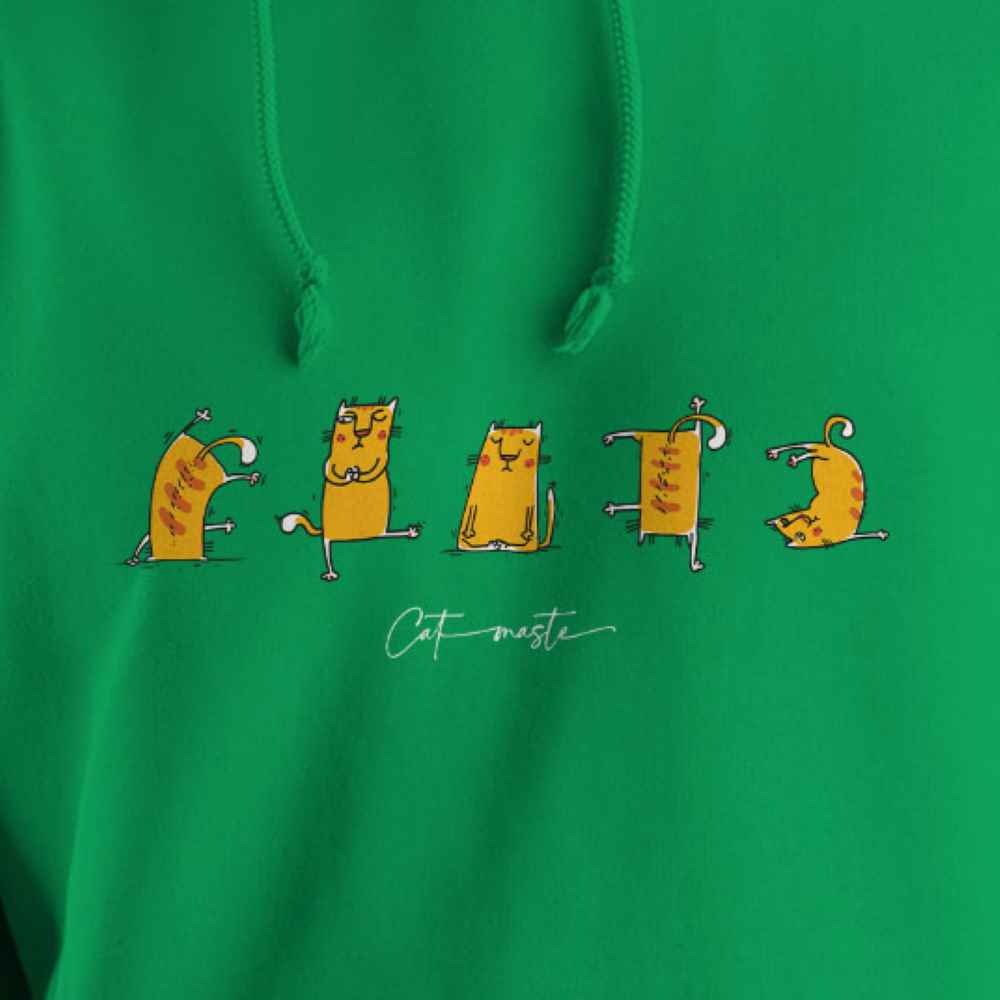 Catmaste Cat Yoga Hoodie