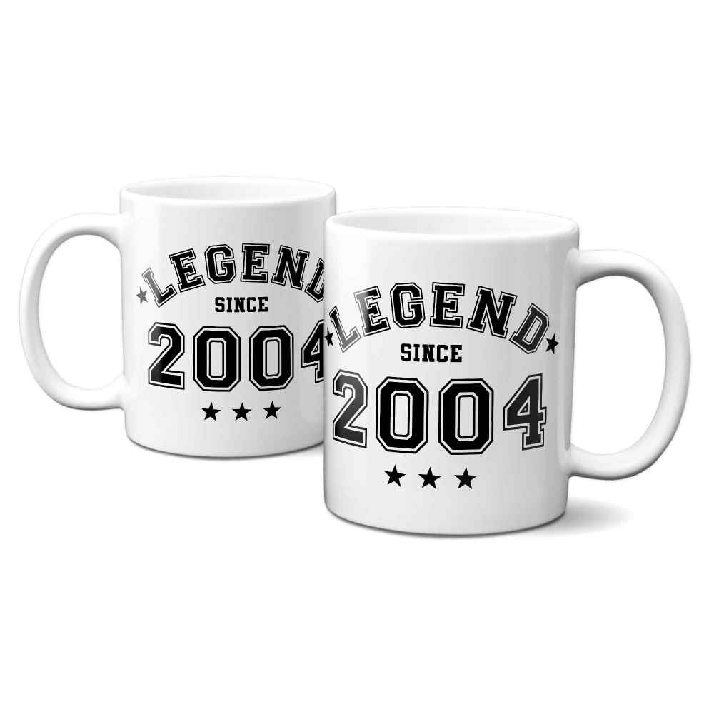 Legend Since 2004 Mug - 21st Birthday