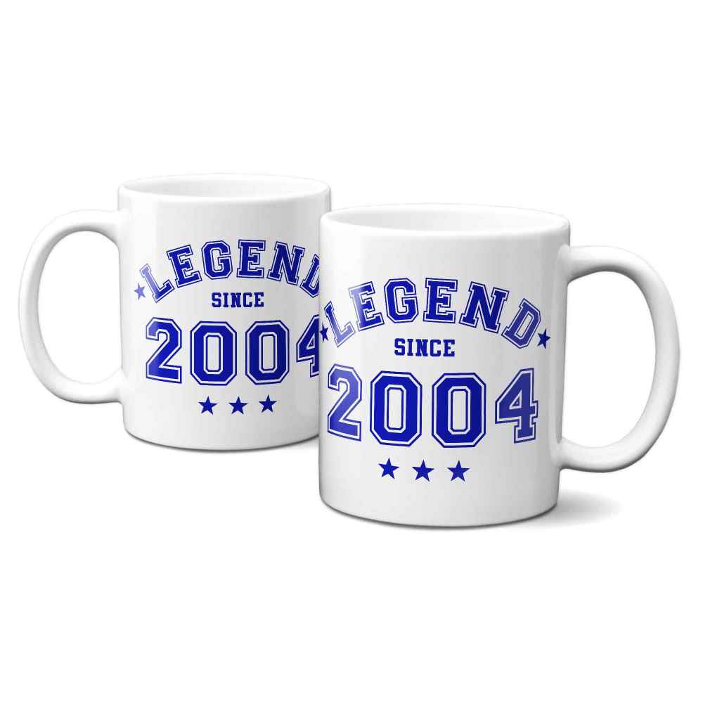 Legend Since 2004 Mug - 21st Birthday