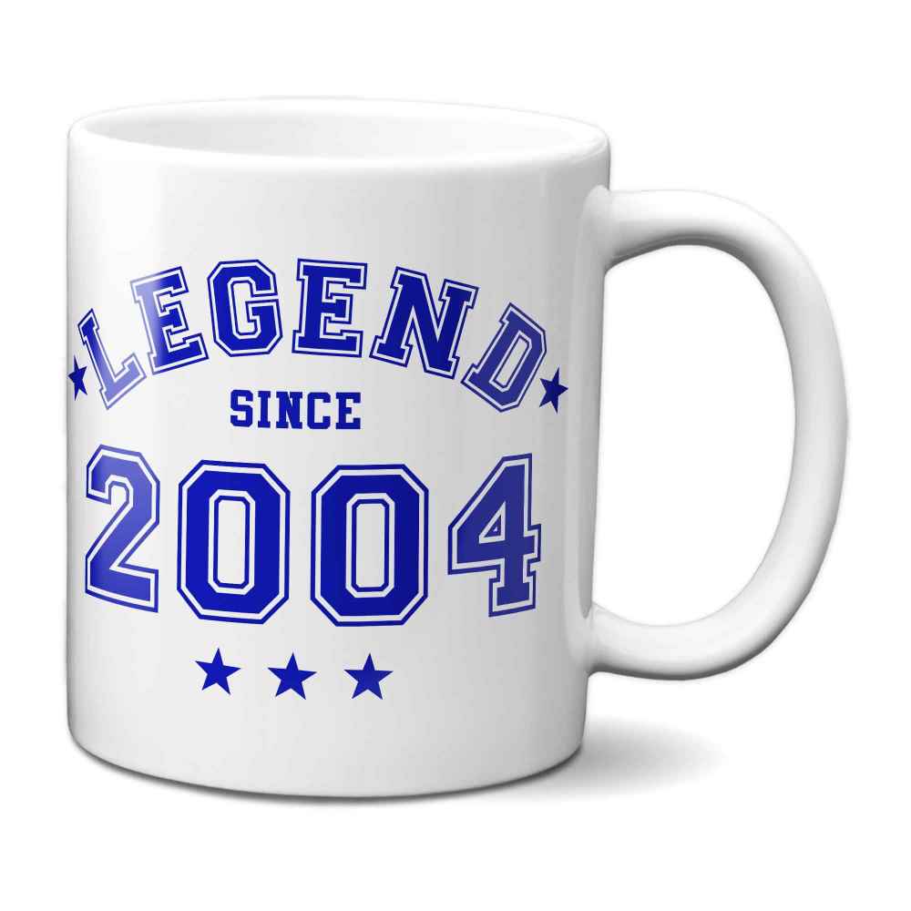 Legend Since 2004 Mug - 21st Birthday