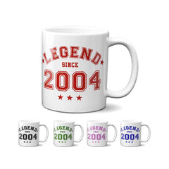 Legend Since 2004 Mug - 21st Birthday