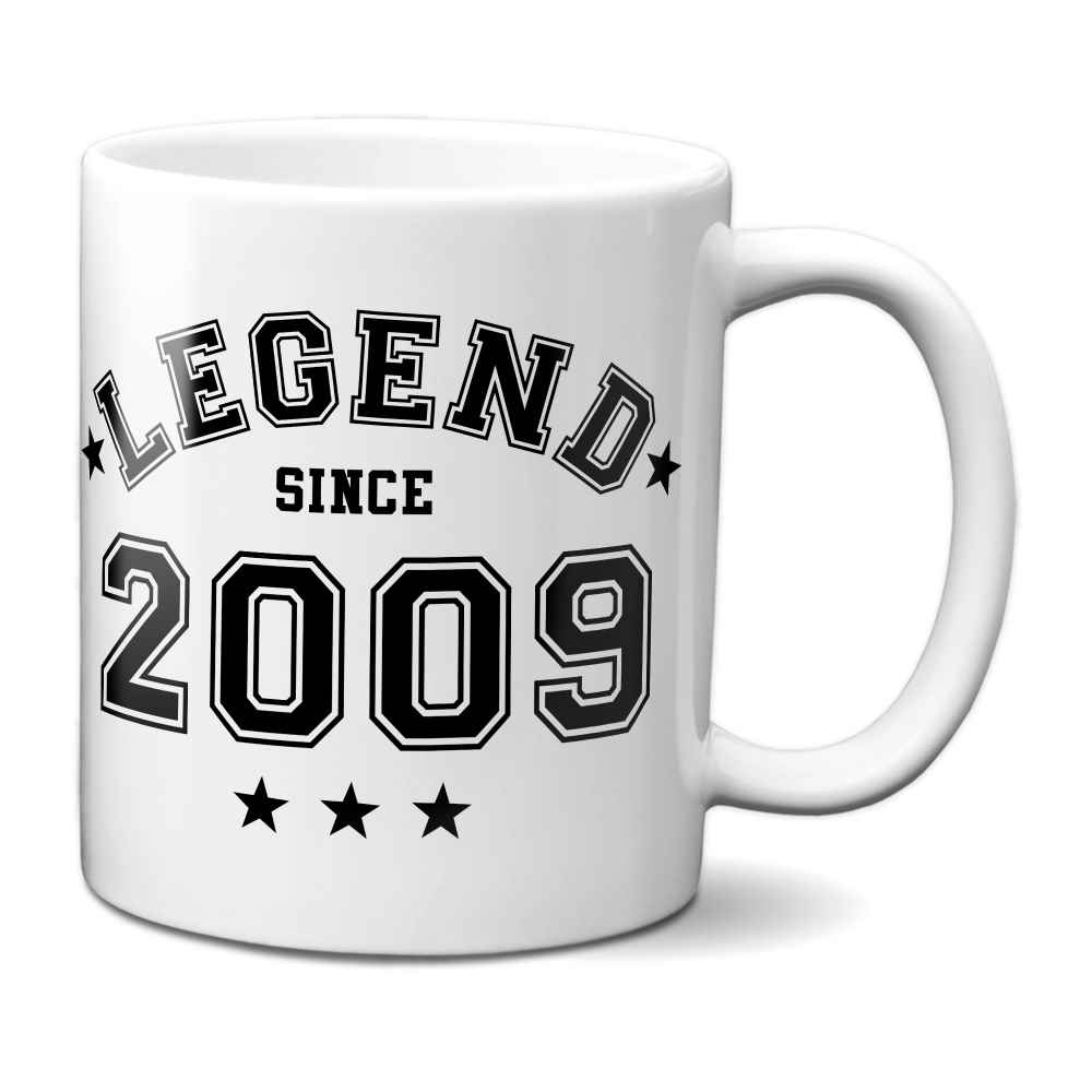 Legend Since 2009 Mug - 16th Birthday