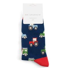 Mr Sparrow On The Farm Socks (Men)